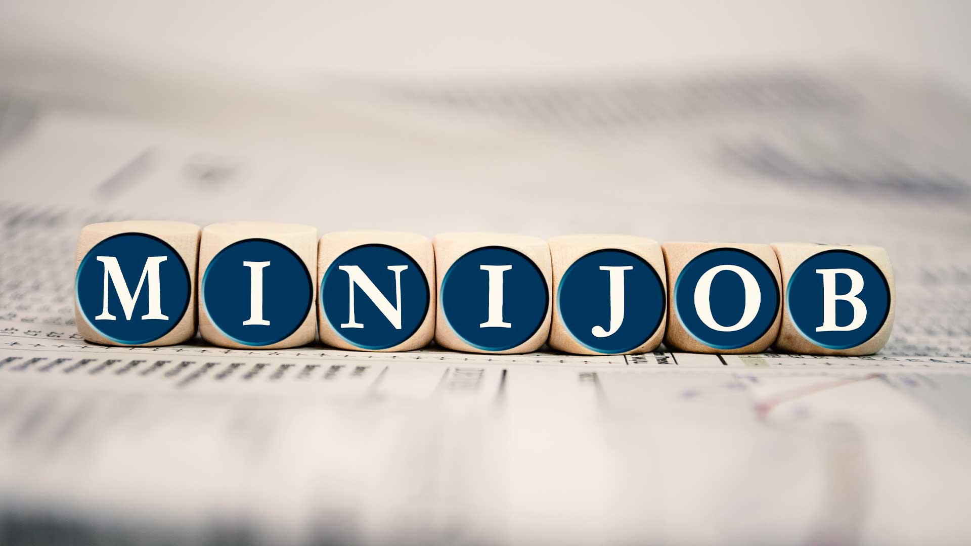 Minijob - geringfügige Beschäftigung